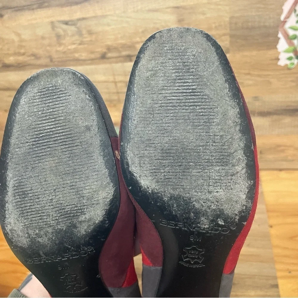 Bernardo block heel